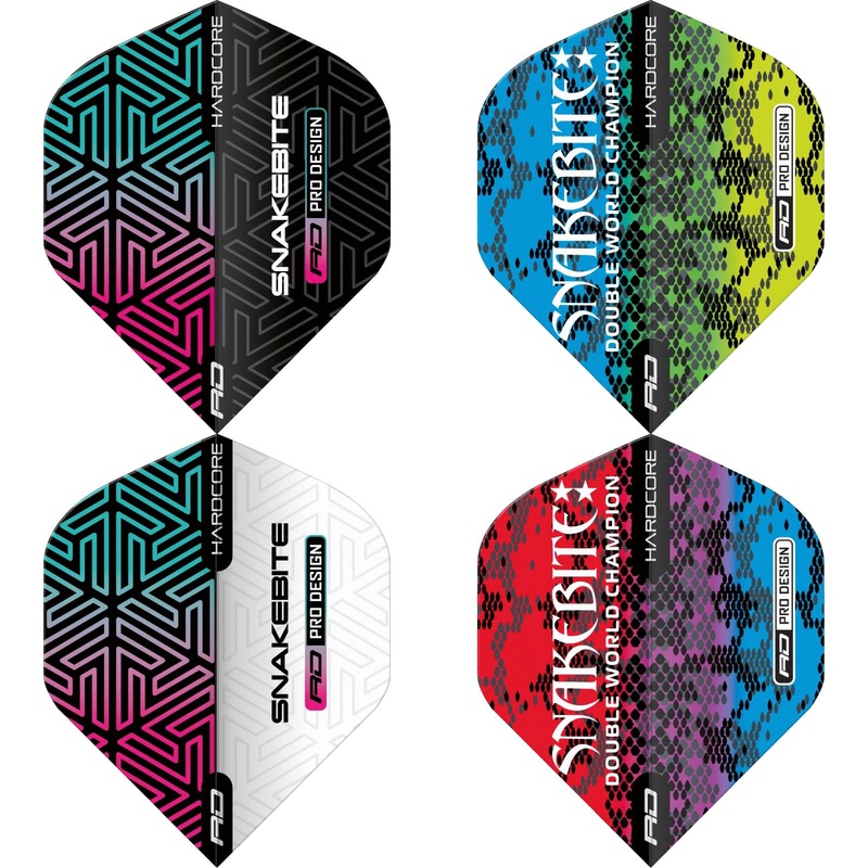 Red Dragon – Peter Wright Hardcore – Big Wing Dart Flights F6822