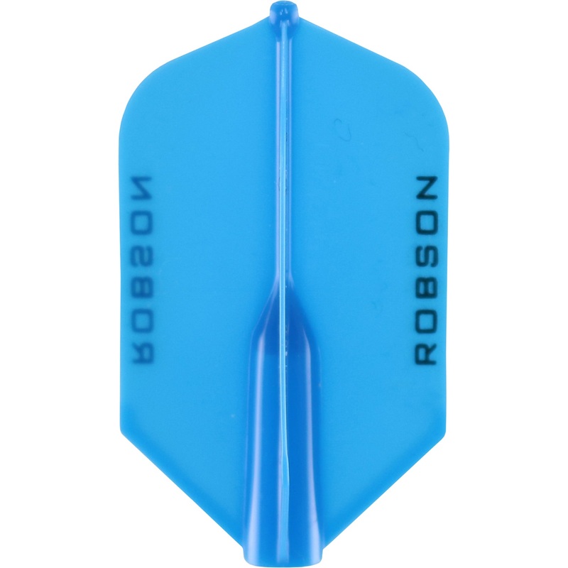 Robson Plus Dart Flights – Slim Blue