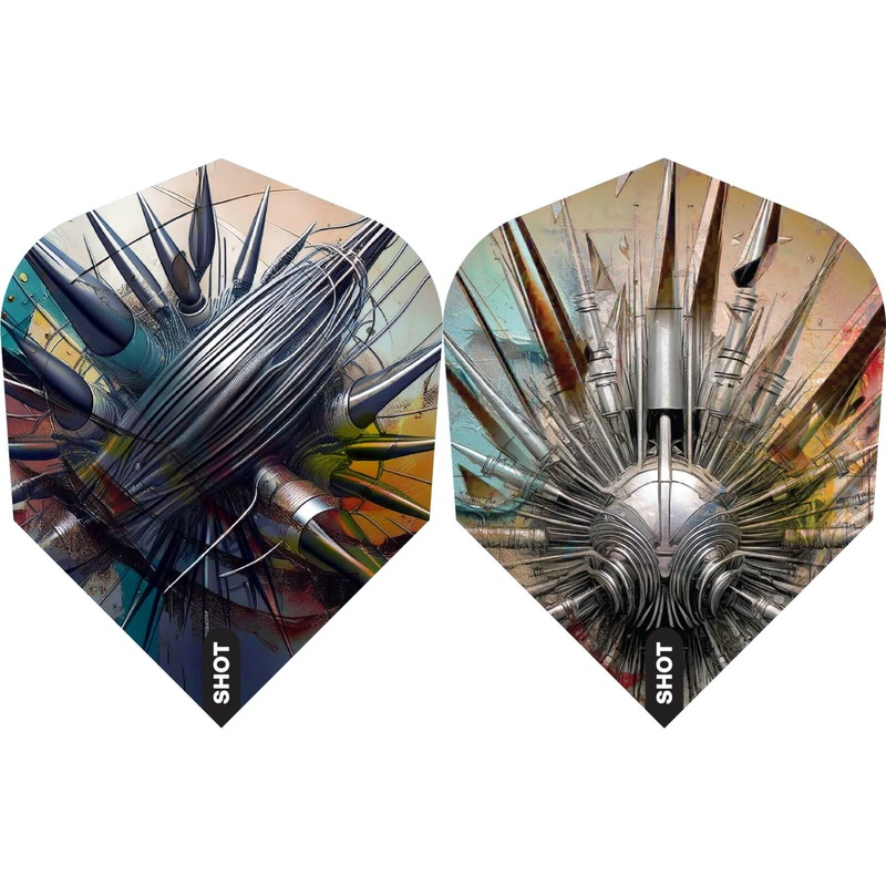 Shot – Gnarly – Standard Dart Flights Rippah