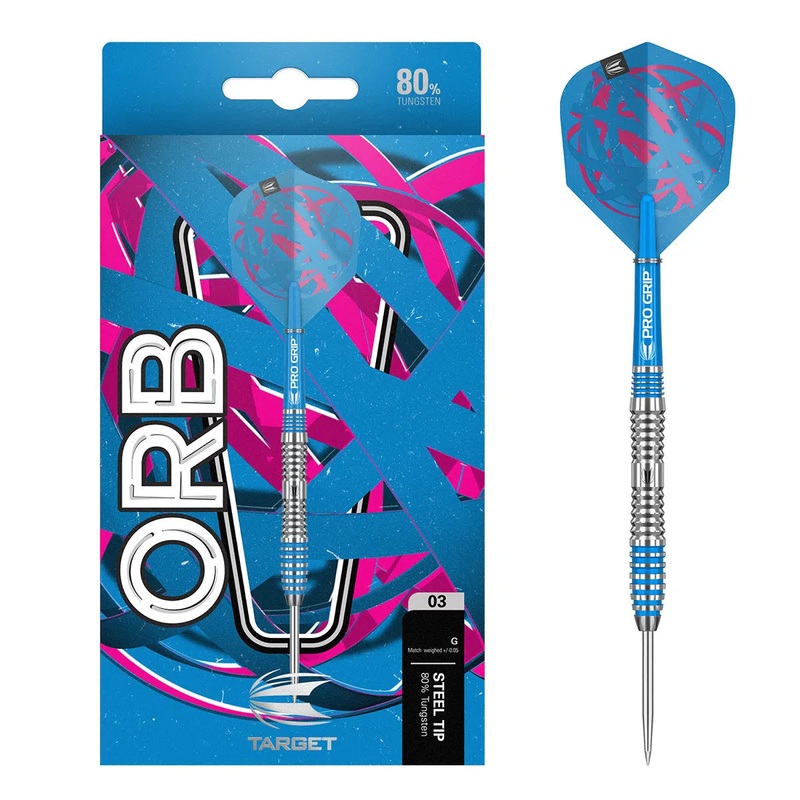 Target Darts ORB 03 80% Tungsten Steel Tip Darts 21 GRAM