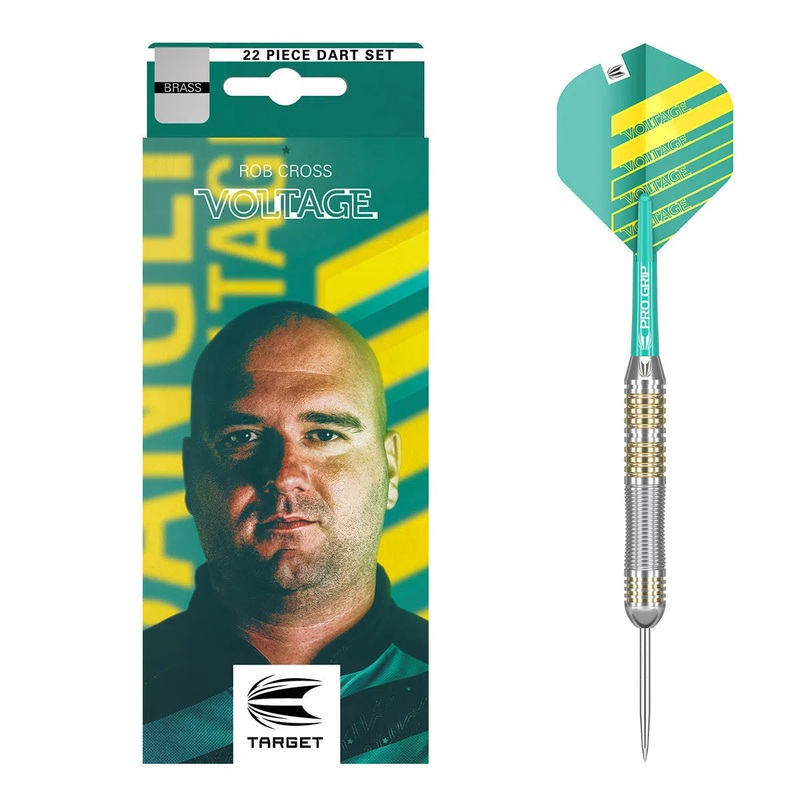 Target Darts Rob Cross Brass Steel Tip Darts 22 GRAM