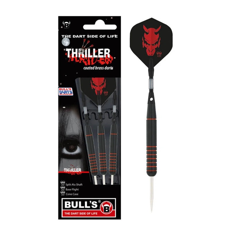 Bull’s DE Thriller Ringed Brass Steel Tip Darts 21 GRAM