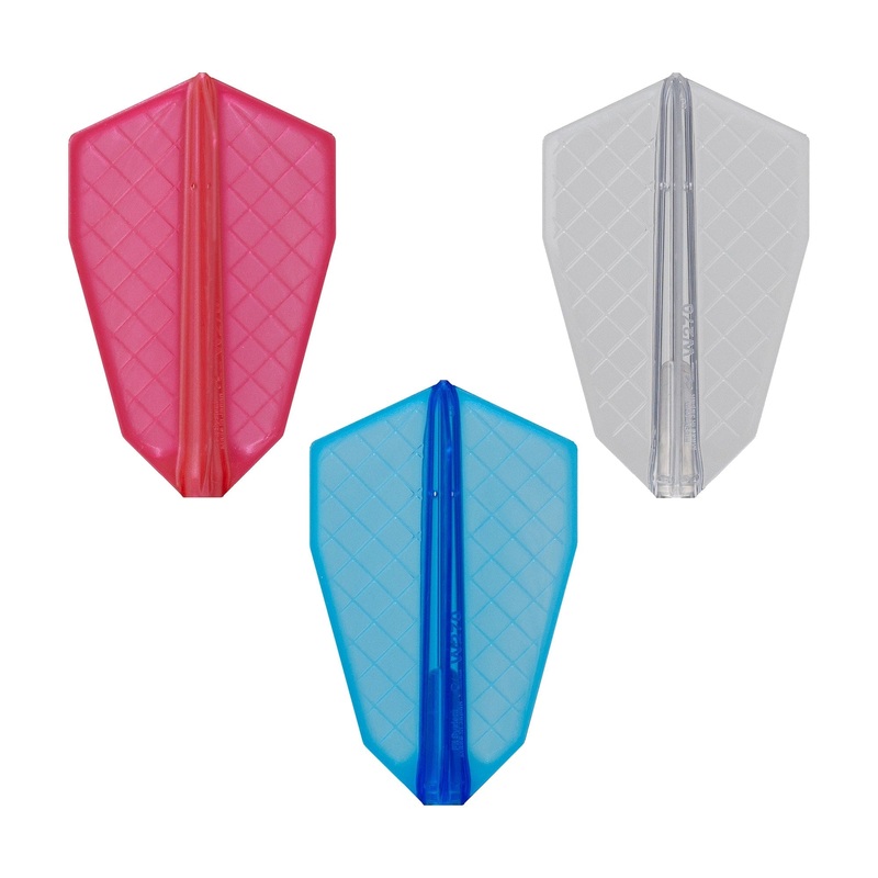 Cosmo Darts – Fit Flight Pro – S-Series – Shape S-2 Clear