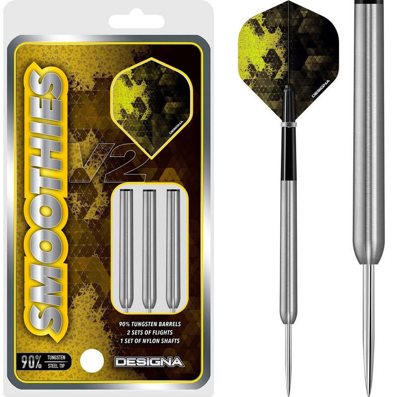 Designa Smoothies V2 Darts – Steel Tip – M1 22g
