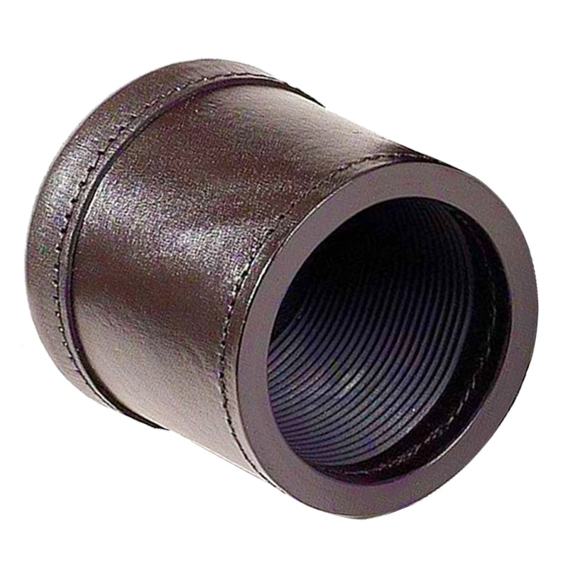 Genuine Leather STD Size Dice Cup – Brown