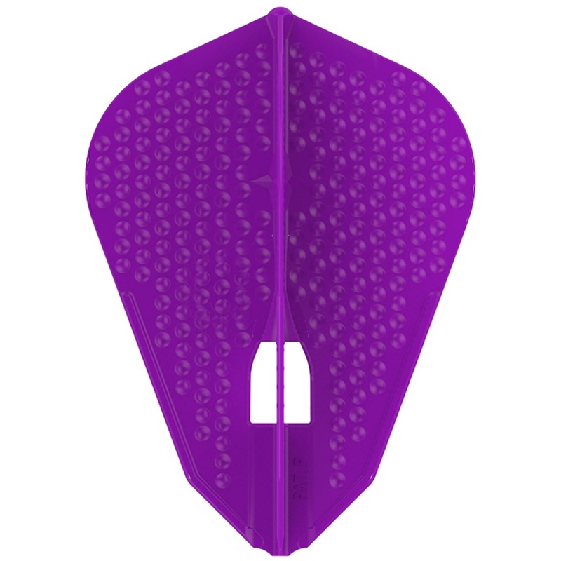 L-Style Pro Dimpled Dart Flights – L9 / Fantail Deep Purple