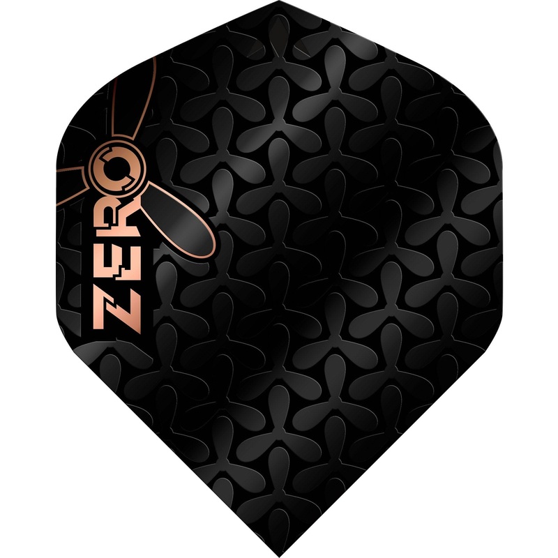 Mission Solo Dart Flights – 100 Micron – Standard No2 – Zero