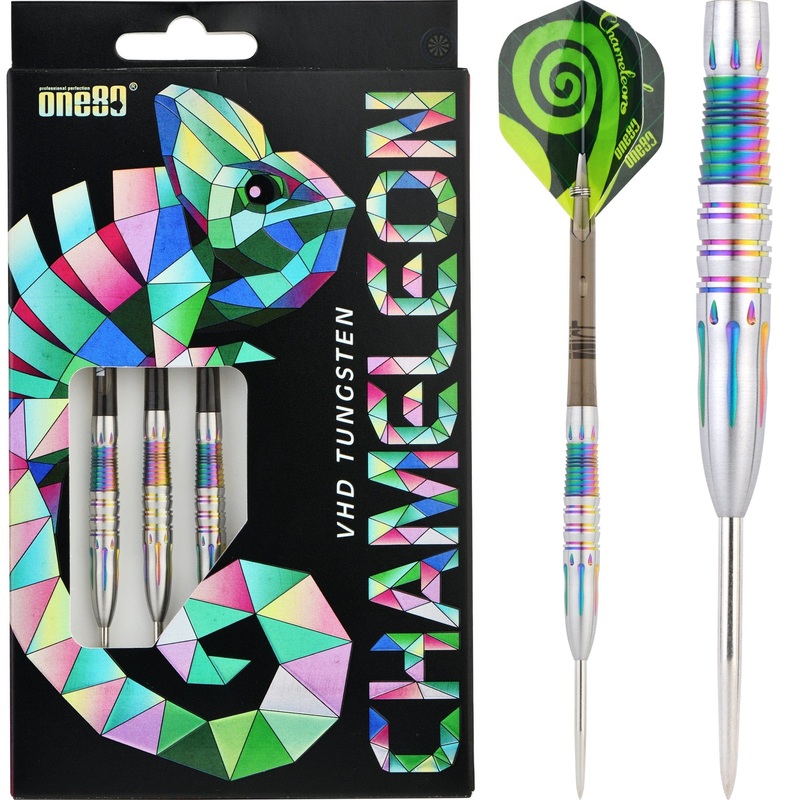 One80 Chameleon Darts – Steel Tip – Furcifer – 22g 22g