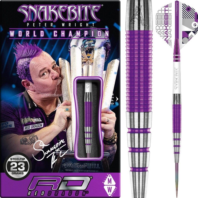 Red Dragon – Peter Wright PL15 Medusa Darts – Steel Tip – 90% Tungsten – 22g 23g 24g 22 grams