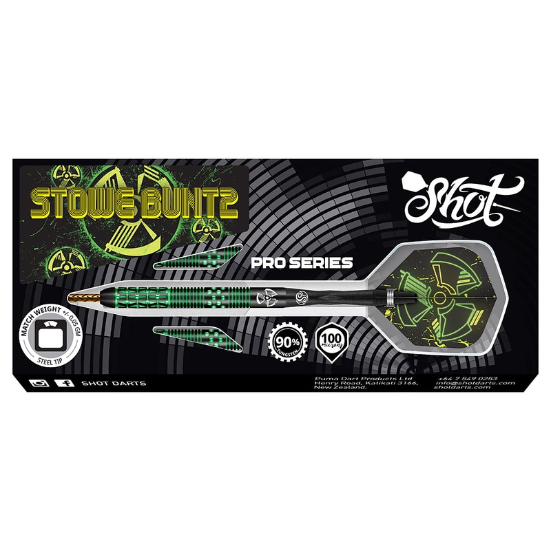 Shot Stowe Buntz 2.0 Darts 23 grams