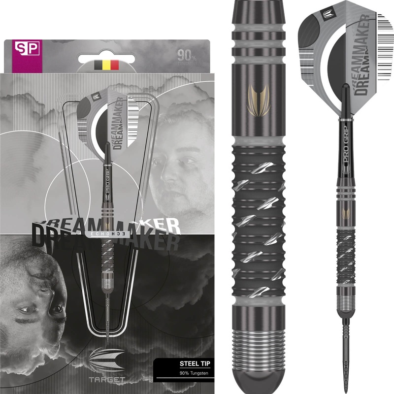 Target – Dimitri Van den Bergh X Echo Darts – Swiss Point – Steel Tip – 90% Tungsten – 22g 23g 24g 22 grams