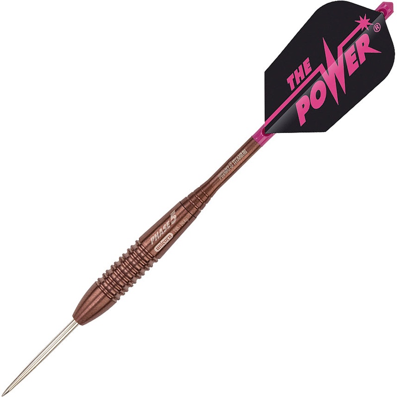Unicorn Evolution Phase 5 Rosso Steel Tip Darts – 26gm
