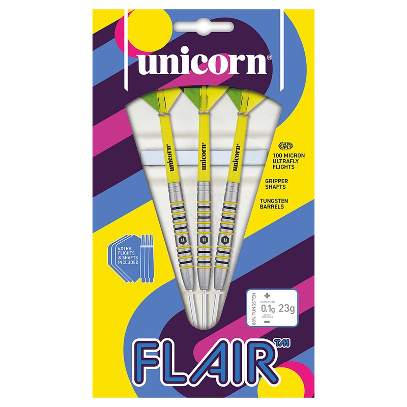 Unicorn Flair Series 4 80% Tungsten Darts 2024 23 grams