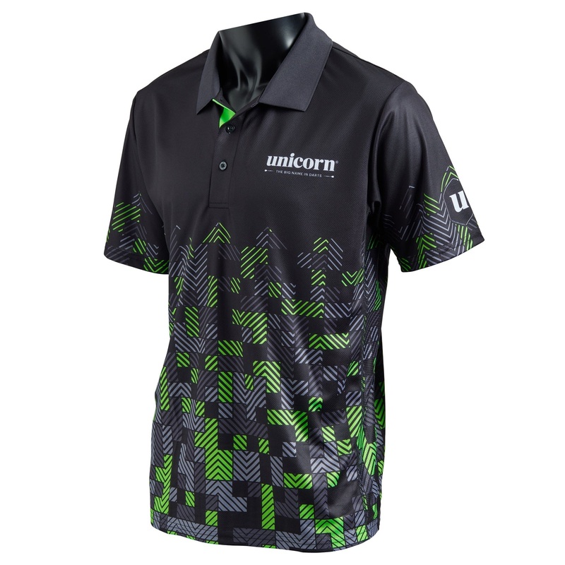 Unicorn Pro-Tech Digital Dart Shirt – Green Extra Small