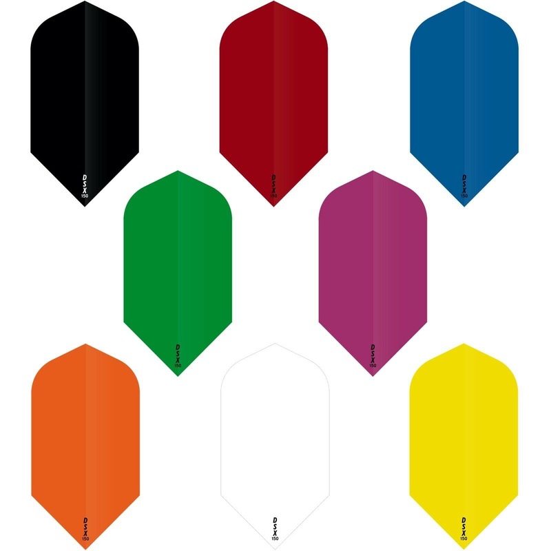 *Designa DSX150 Dart Flights – Slim Black