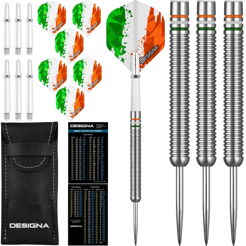 Designa Patriot-X Darts – Steel Tip – Ireland 22g