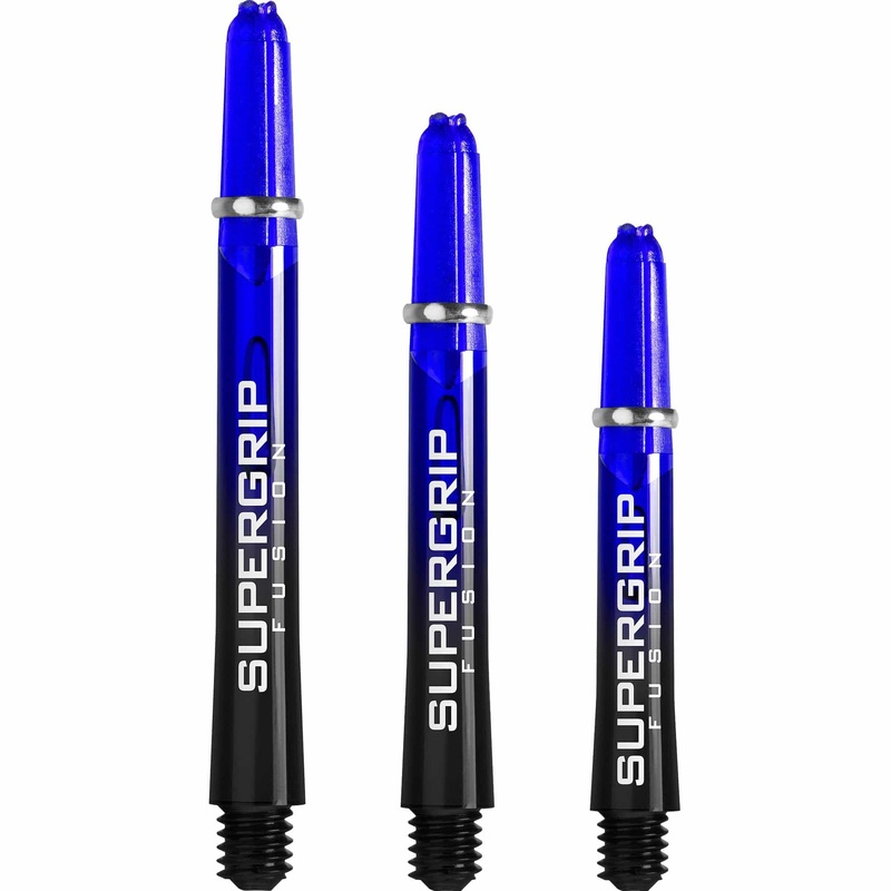 Harrows Supergrip Fusion Shafts – Dart Stems – Blue Medium