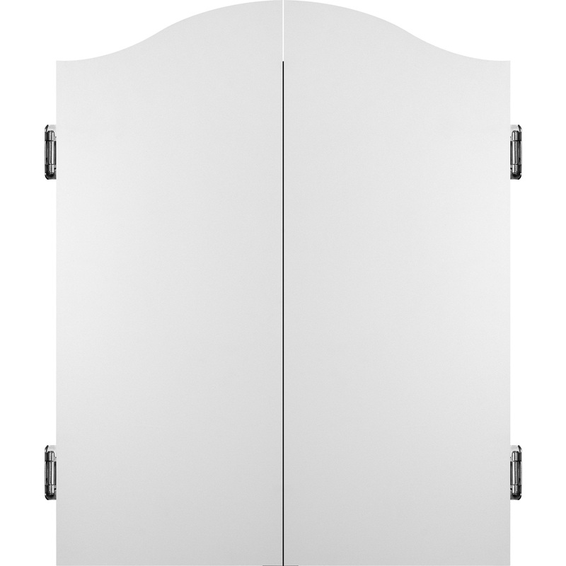 Mission Dartboard Cabinet – Deluxe Quality – Plain White