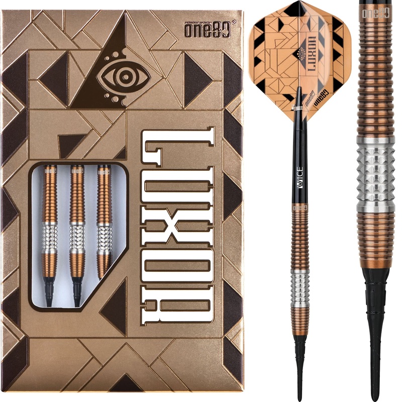 One80 Luxor Gamma Darts – Soft Tip – Bronze 18g