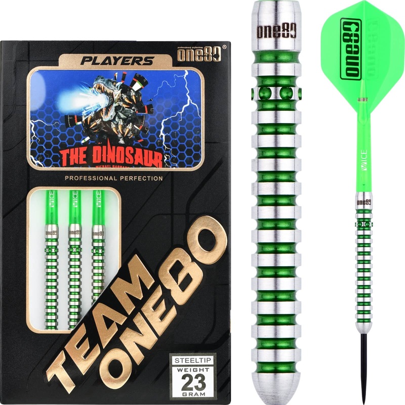 One80 – Michael Barnard Darts – Steel Tip – 90% Tungsten – 23g