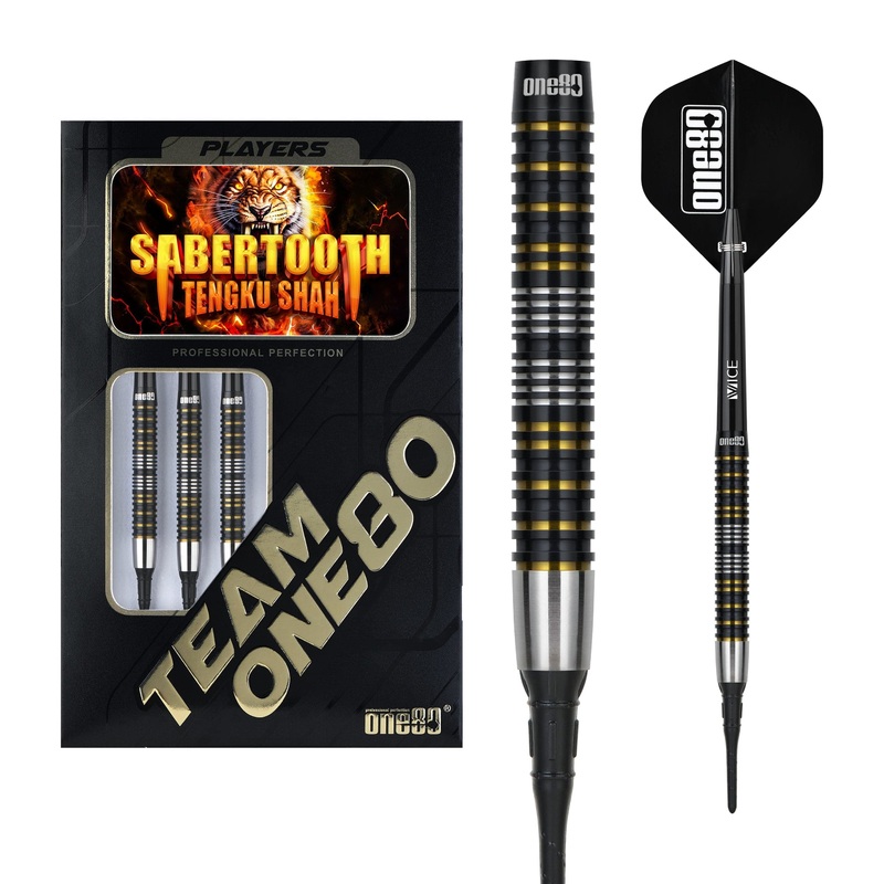 One80 Tengku Shah Darts – Soft Tip – 90% Tungsten – 18g