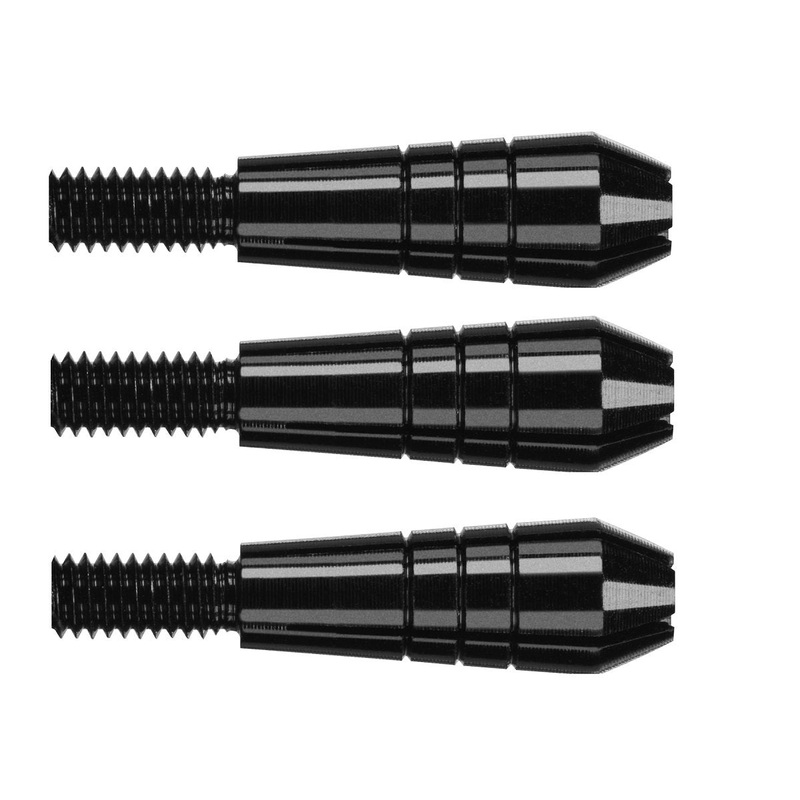 Phil Taylor Replacement Tops for Power Titanium Black Dart Stems / Shafts by Target Aluminium