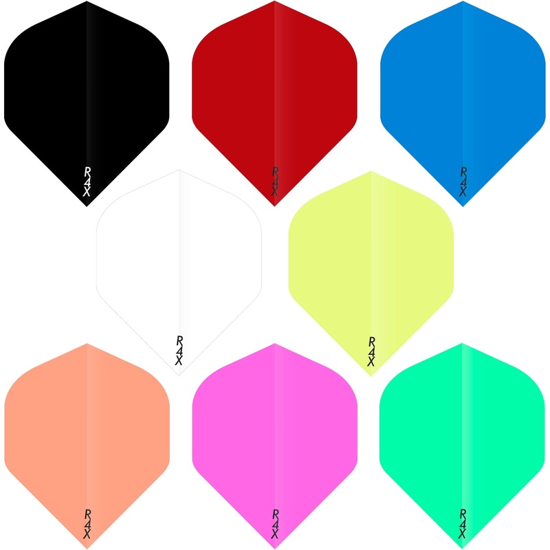 Ruthless R4X – Solid – Dart Flights – 100 Micron – No2 – Std Red