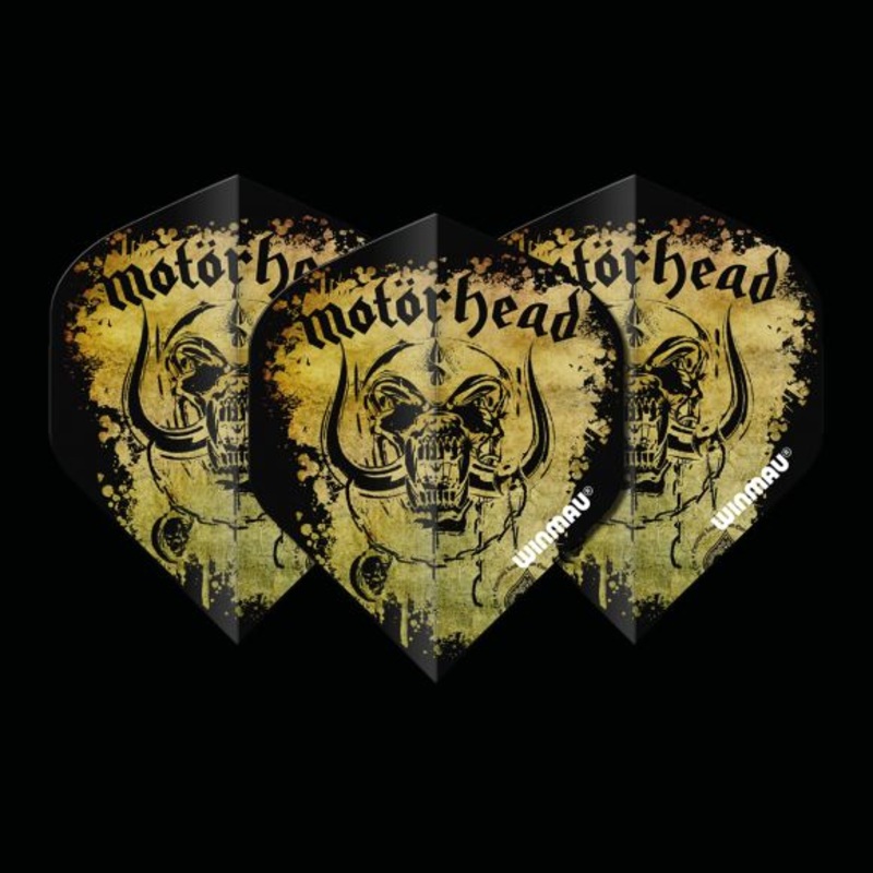 Winmau Rock Legends Motorhead Acid Splat Standard 100 Micron Poly metronic extra thick