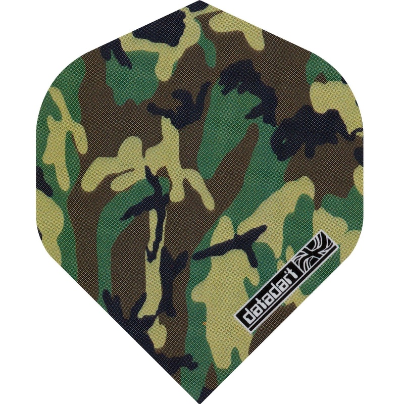 Datadart Dart Flights – CMF Designs – No2 – Std – Green Camo
