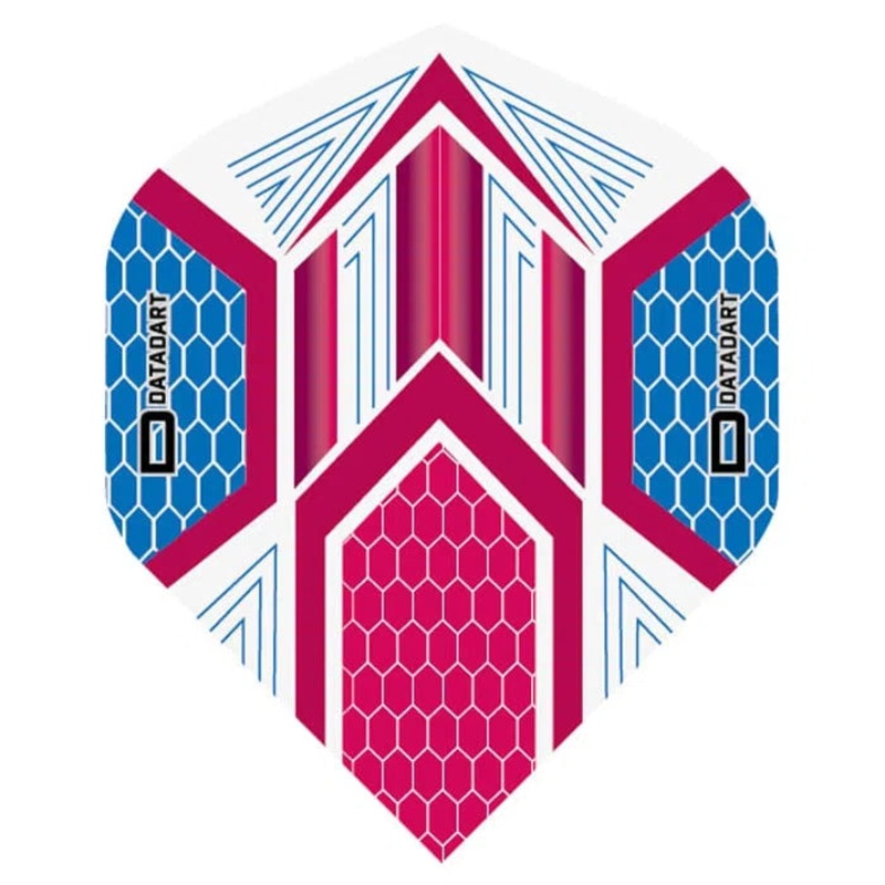 DataDart Hex Pink & Blue Standard No2 Flights
