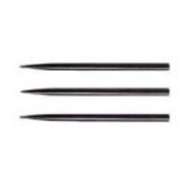 Harrows Black Steel Replacement Dart Points 32mm