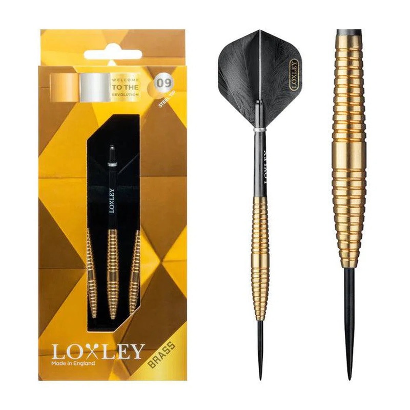 Loxley CuZN 09 Steel Tip Brass Darts 15 GRAM