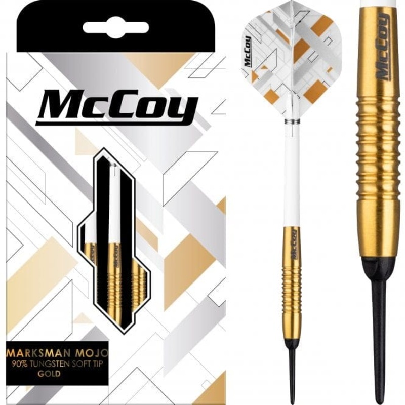 *McCoy Marksman – Mojo – 90% Soft Tip Tungsten – Gold 18g