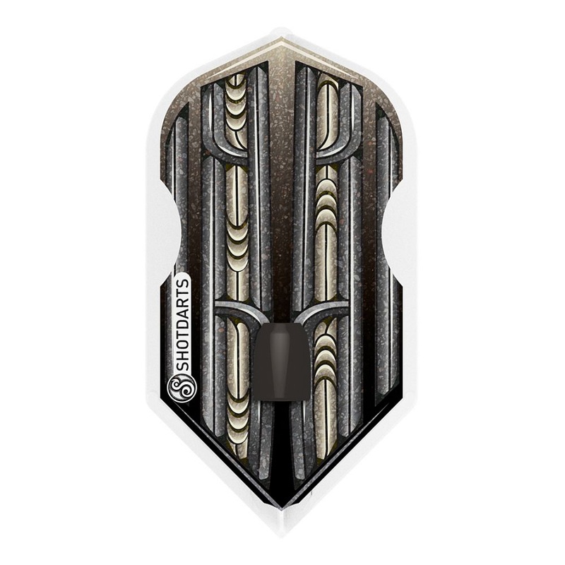 Shot L-Style L6 Slim Dart Flights-Warrior Rutene Slim