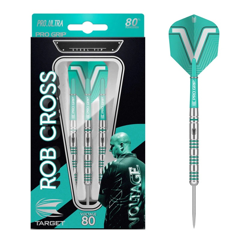 Target Darts Rob Cross 80% Tungsten Steel Tip Darts 22 GRAM
