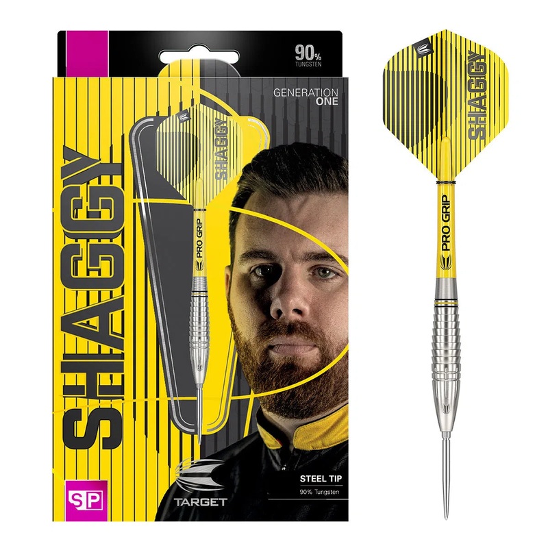 Target Darts Scott Williams Gen 1 SP 90% Tungsten Steel Tip Darts 23 GRAM