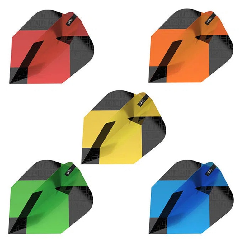 Target Darts Tag TEN-X Flights x3 Sets Green