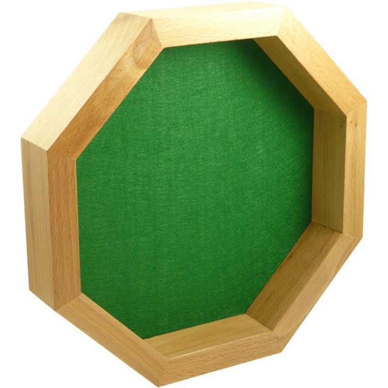 10″ Wooden Dice Tray