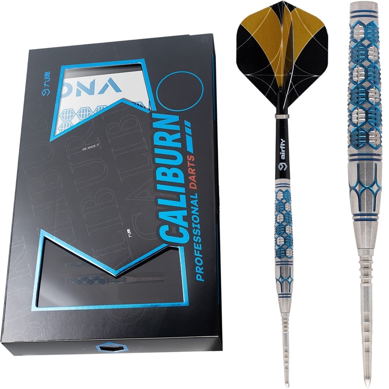 *Caliburn DNA Darts – Steel Tip – 90% – D2 – Blue 23g