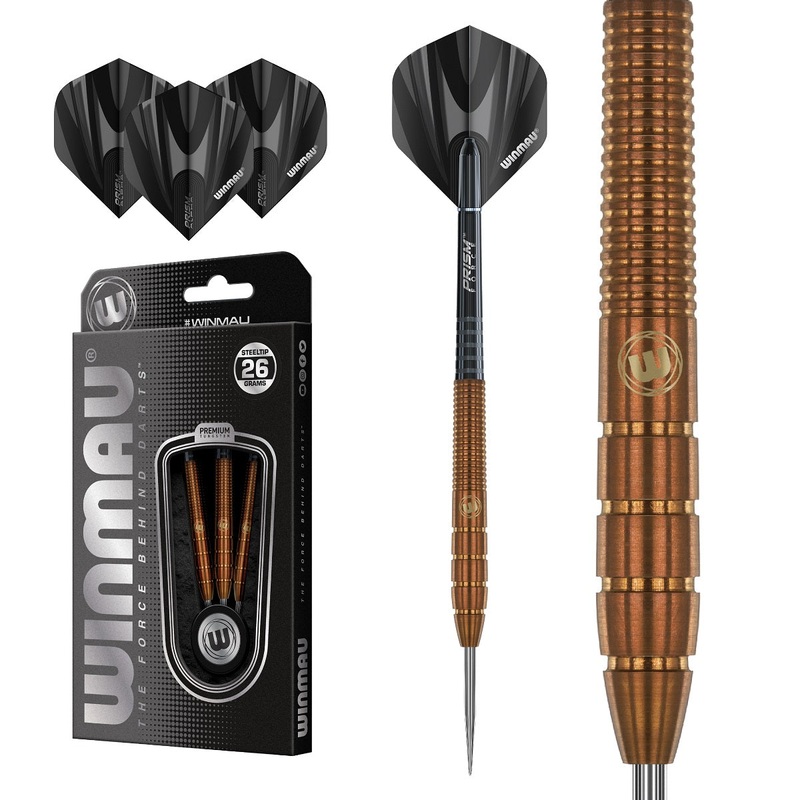 Darren Herewini 90% Tungsten Steel Tip Darts by  Winmau 24 Gram