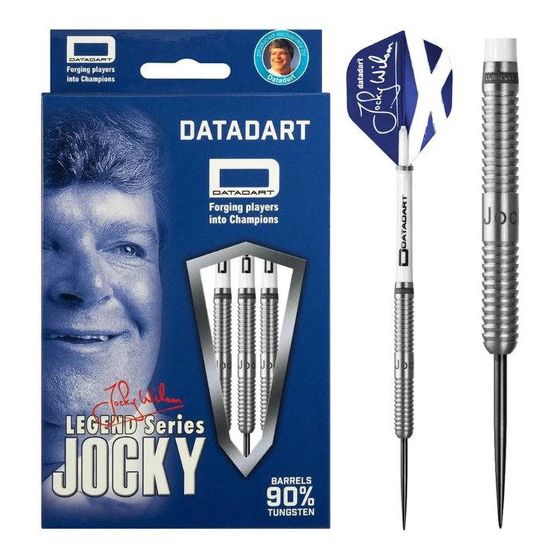 DataDart Jocky Wilson Shark 90% Tungsten Steel Tip Darts 26 GRAM