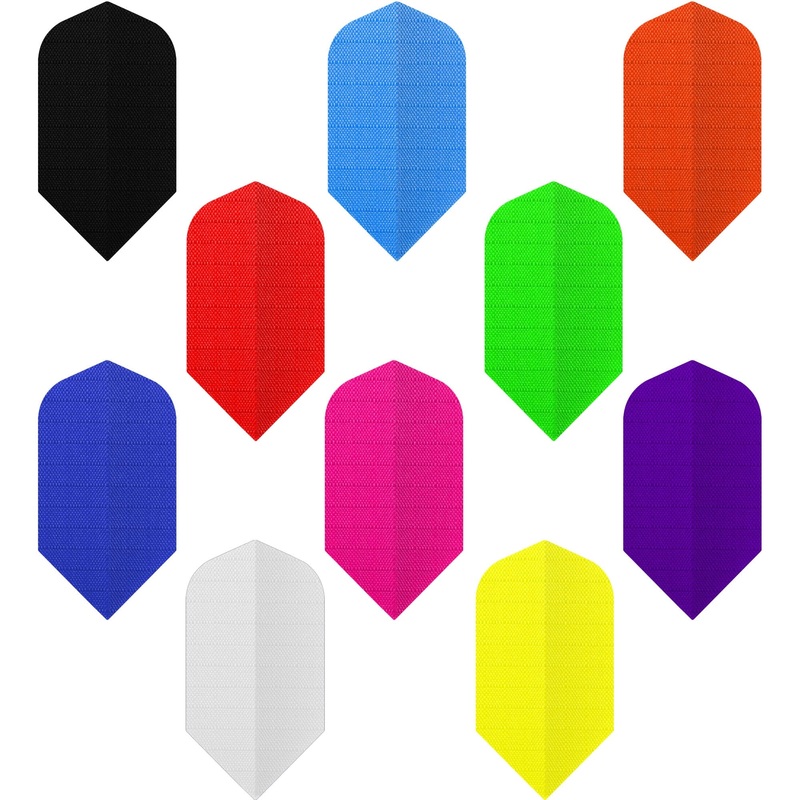 *Designa Dart Flights – Fabric Rip Stop Nylon – Longlife – Slim Black
