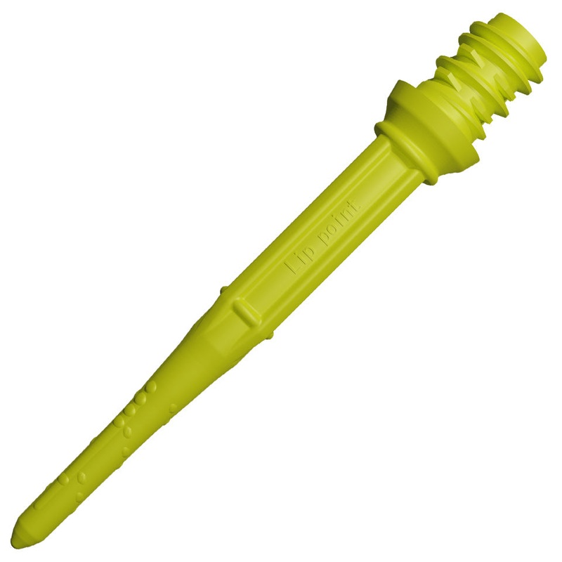 L-Style Lippoint Premium Long Soft Tip Points – Neon Yellow (30 Count)