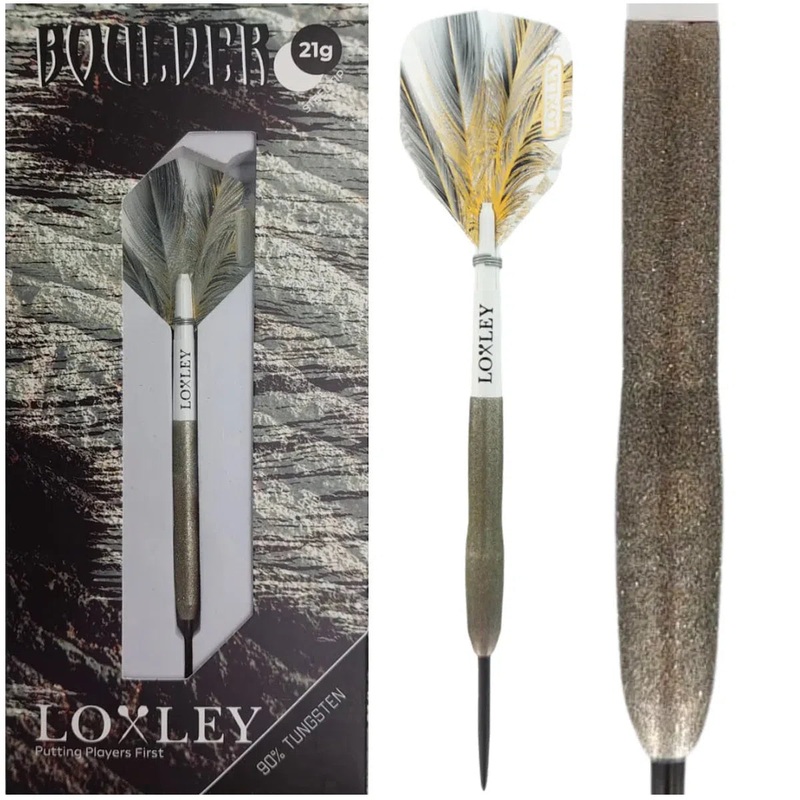 Loxley Boulder 90% Tungsten Steel Tip Darts 21 GRAM