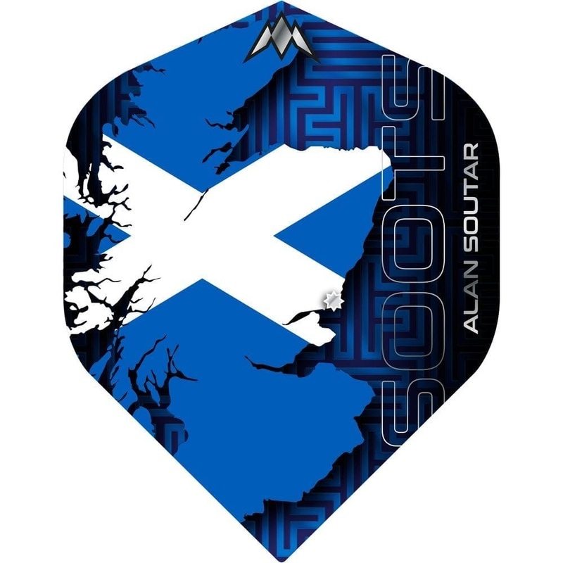 Mission Solo Dart Flights – 100 Micron – No2 – Std – Alan Soutar – Soots