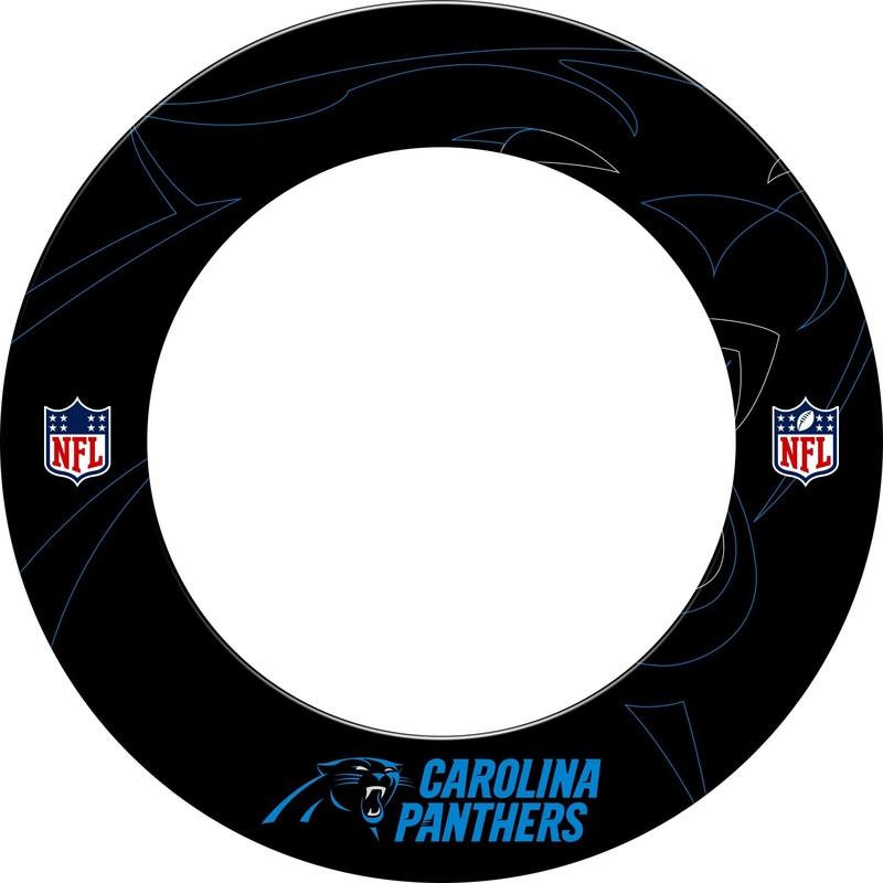 NFL – Dartboard Surround – Official Licensed – Carolina Panthers