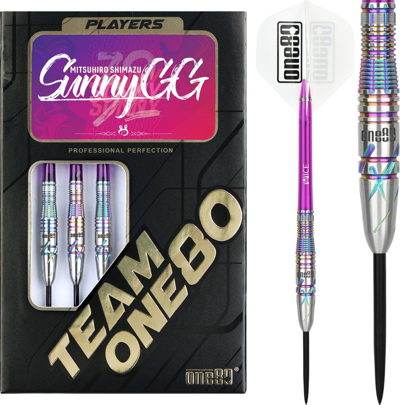 One80 Chameleon Darts – Steel Tip – Sunny GG 22g