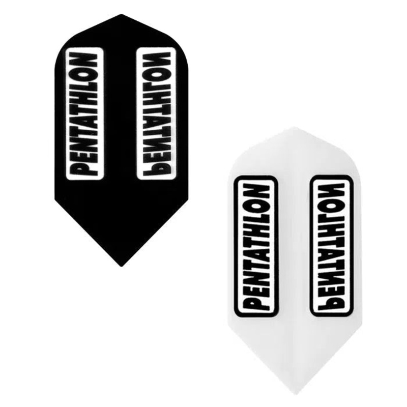 Pentathlon Extra Strong Clear Window Slim Flights Black