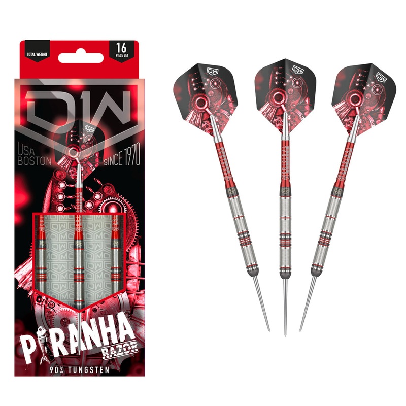 Piranha Razor 01 90% Tungsten Steel Tip Darts by DW 22 Gram