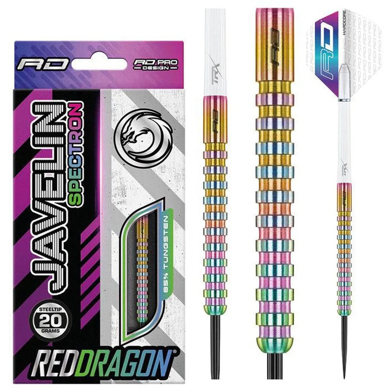 Red Dragon Javelin Spectron 85% Tungsten Steel Tip Darts 20 GRAM